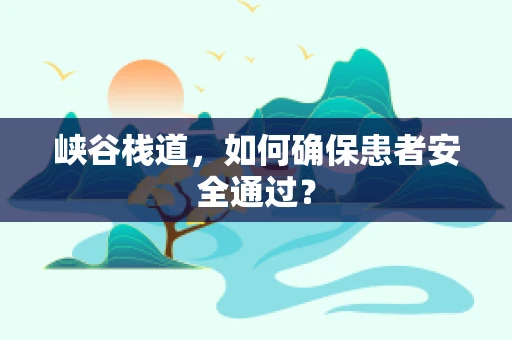 峡谷栈道，如何确保患者安全通过？