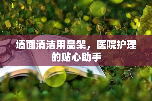 墙面清洁用品架，医院护理的贴心助手