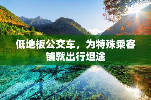 低地板公交车，为特殊乘客铺就出行坦途