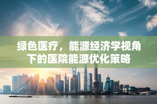 绿色医疗，能源经济学视角下的医院能源优化策略