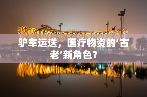 驴车运送，医疗物资的‘古老’新角色？
