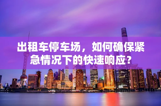 出租车停车场，如何确保紧急情况下的快速响应？