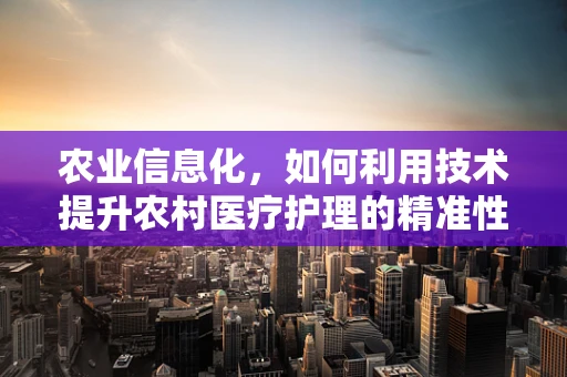 农业信息化，如何利用技术提升农村医疗护理的精准性？