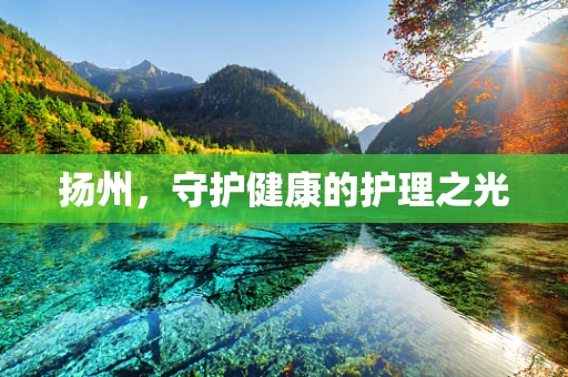 扬州，守护健康的护理之光