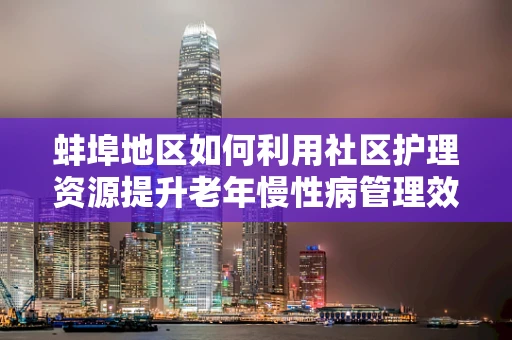 蚌埠地区如何利用社区护理资源提升老年慢性病管理效率？