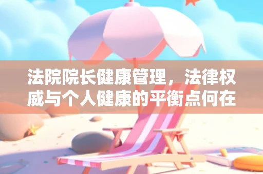法院院长健康管理，法律权威与个人健康的平衡点何在？
